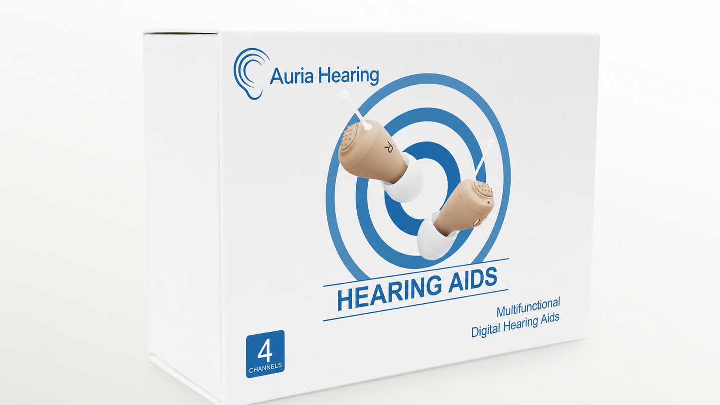 Luvantia™ Auria Hearing - COMFORT HEARING AIDS