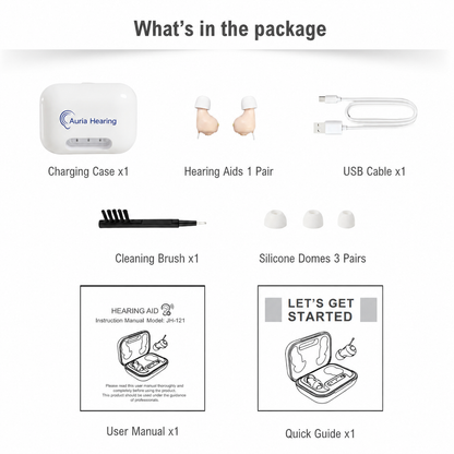 Luvantia™ Auria Hearing - COMFORT HEARING AIDS