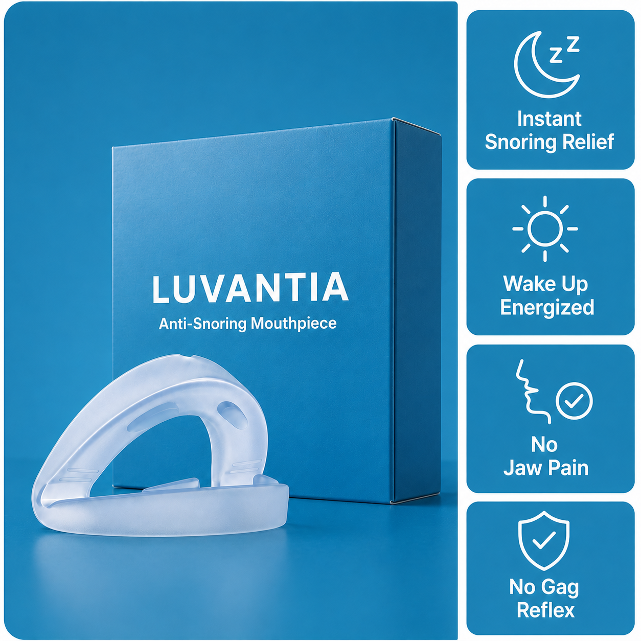 Stillnight™ — Anti-Snoring Mouthpiece Universal Size